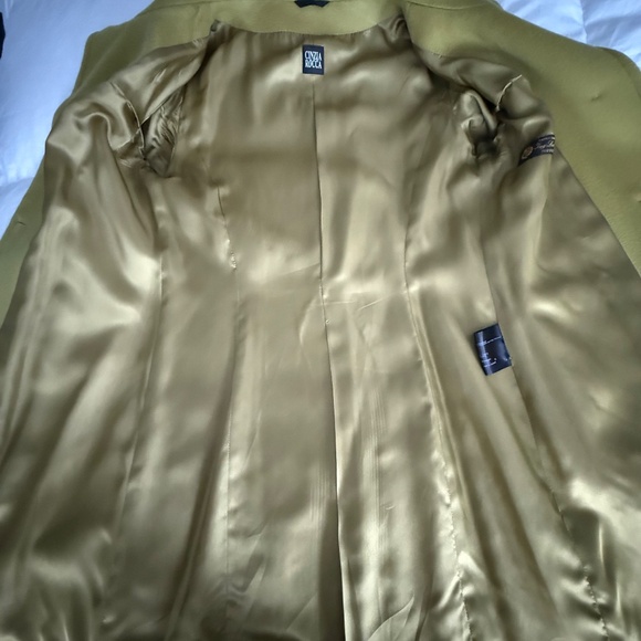 Cinzia Rocca Icona Envelope Collar in Vibrant Green, Size 6 - Picture 15 of 16